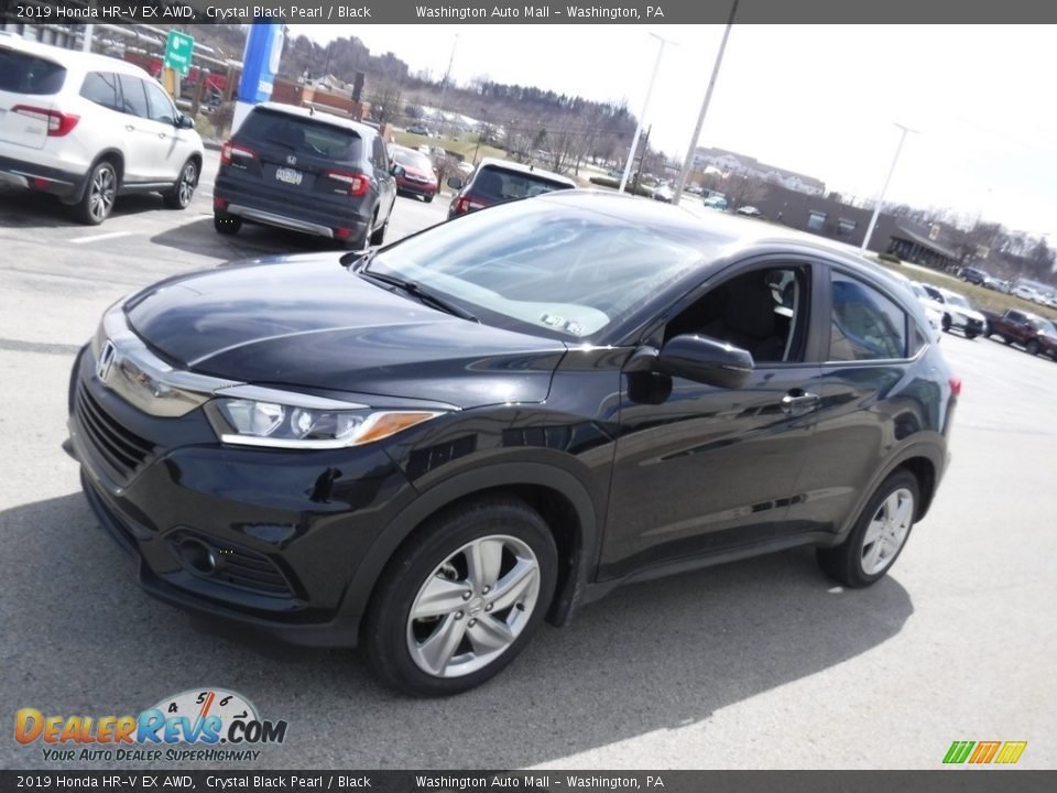 2019 Honda HR-V EX AWD Crystal Black Pearl / Black Photo #7