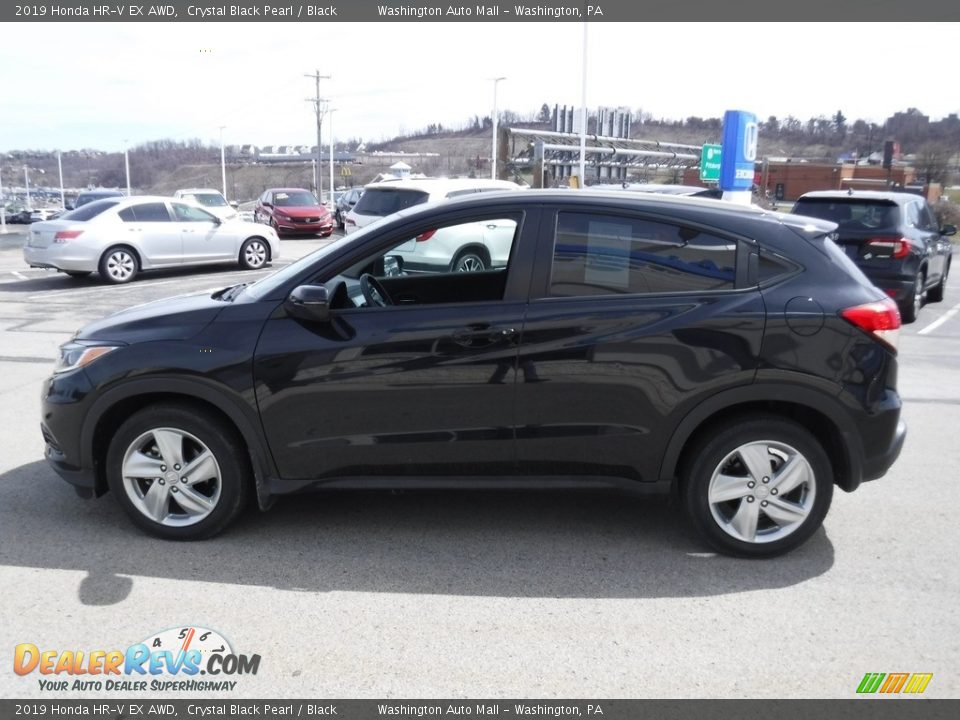 2019 Honda HR-V EX AWD Crystal Black Pearl / Black Photo #8