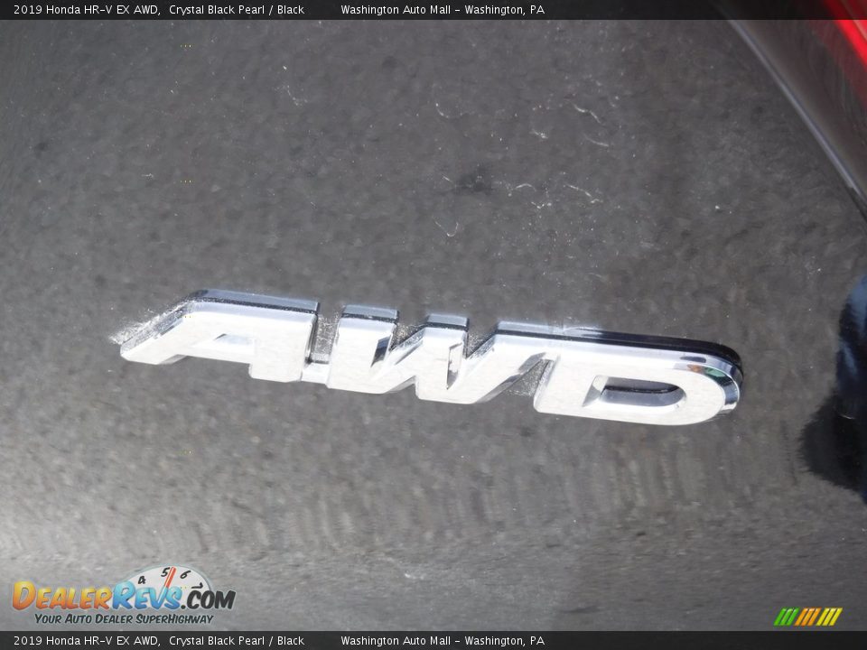 2019 Honda HR-V EX AWD Crystal Black Pearl / Black Photo #9