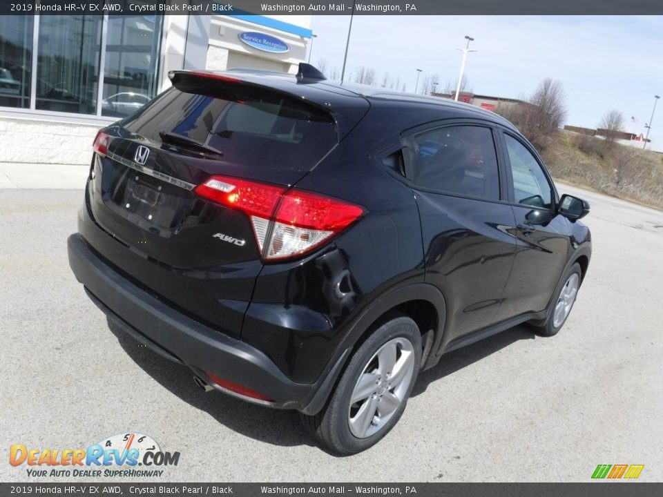 2019 Honda HR-V EX AWD Crystal Black Pearl / Black Photo #11
