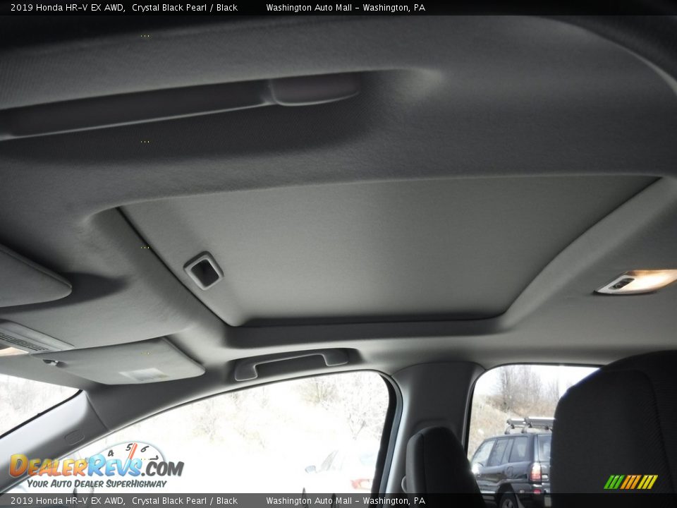 2019 Honda HR-V EX AWD Crystal Black Pearl / Black Photo #12