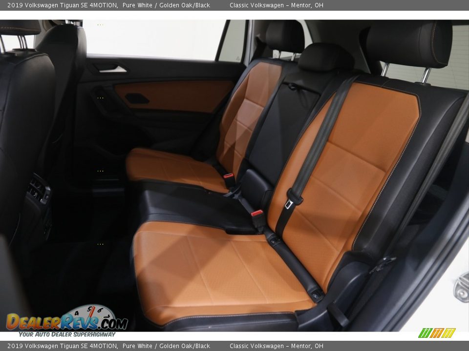 2019 Volkswagen Tiguan SE 4MOTION Pure White / Golden Oak/Black Photo #17