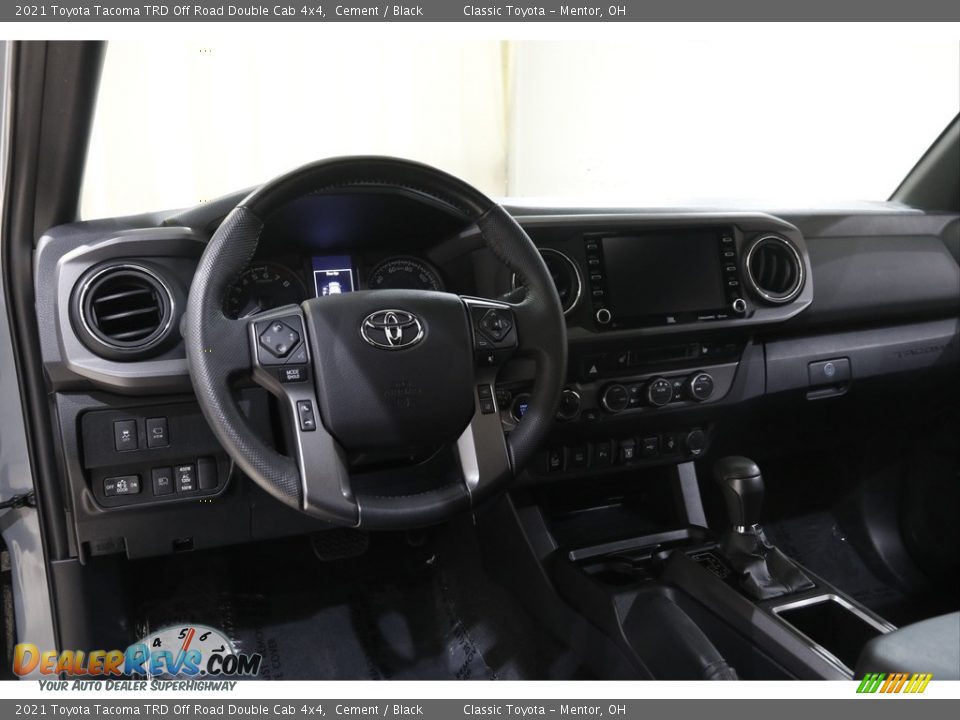 2021 Toyota Tacoma TRD Off Road Double Cab 4x4 Cement / Black Photo #6