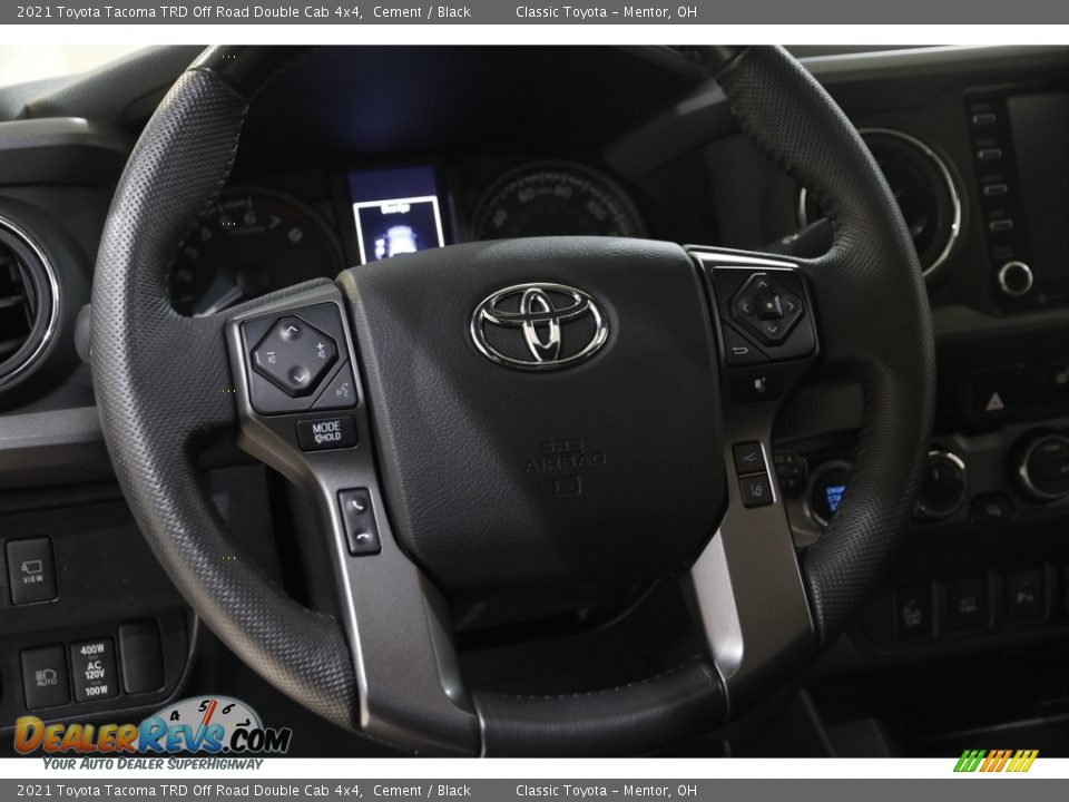 2021 Toyota Tacoma TRD Off Road Double Cab 4x4 Cement / Black Photo #7