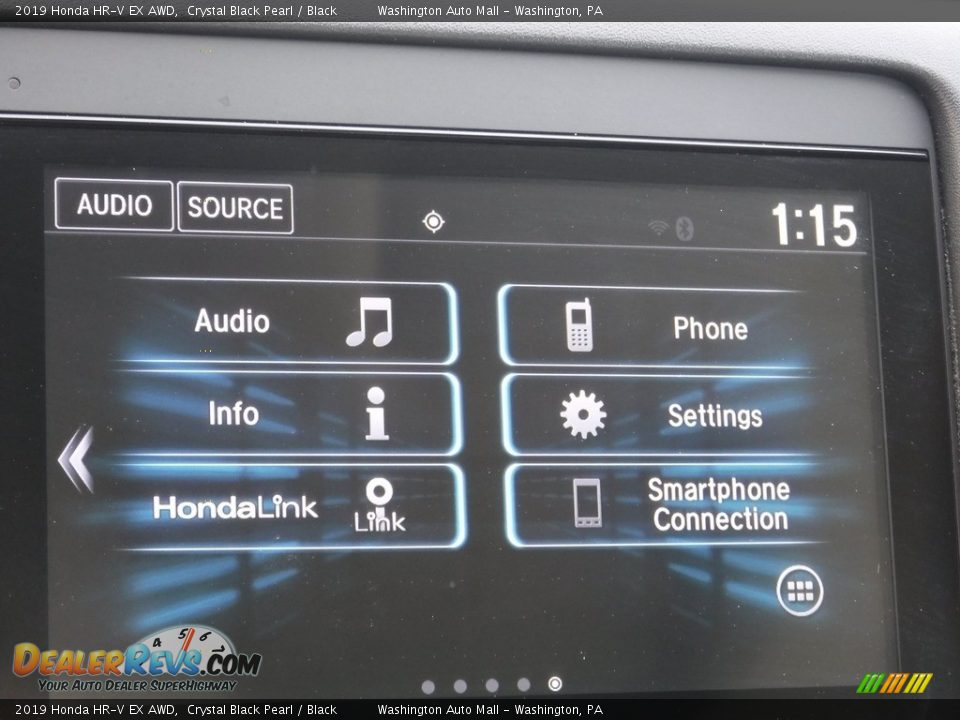 2019 Honda HR-V EX AWD Crystal Black Pearl / Black Photo #21