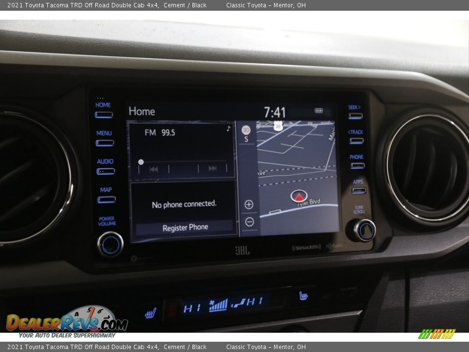 2021 Toyota Tacoma TRD Off Road Double Cab 4x4 Cement / Black Photo #10