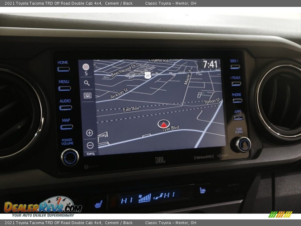 2021 Toyota Tacoma TRD Off Road Double Cab 4x4 Cement / Black Photo #11