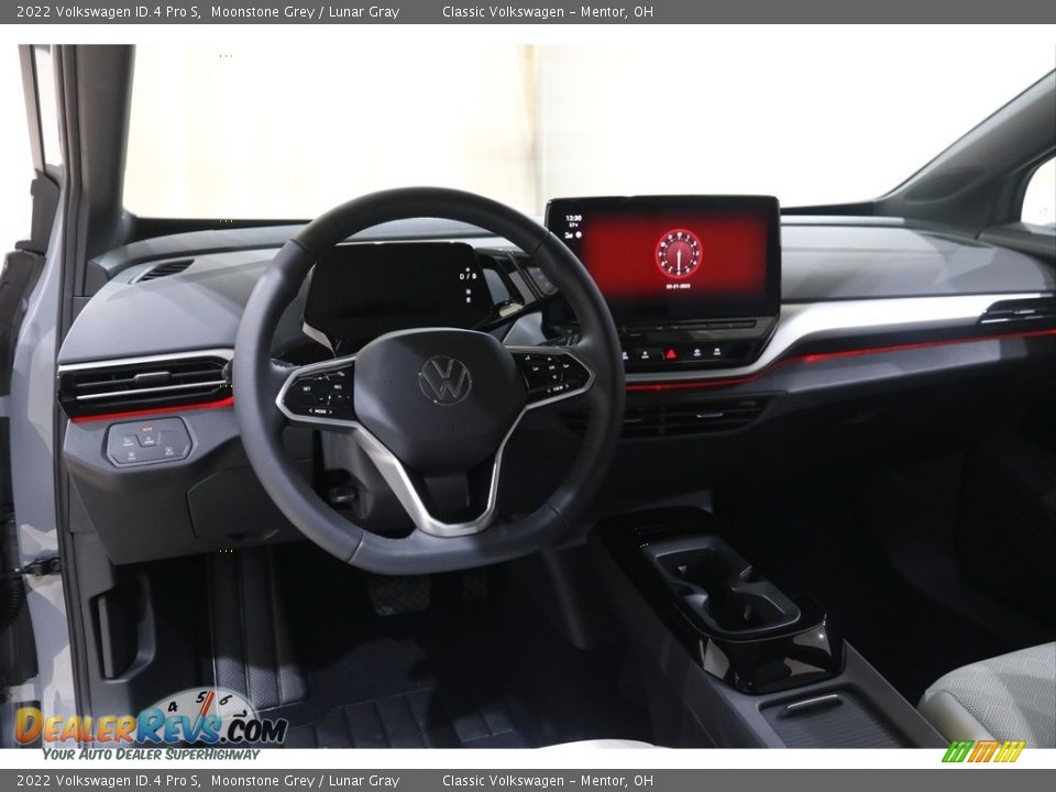 Dashboard of 2022 Volkswagen ID.4 Pro S Photo #6