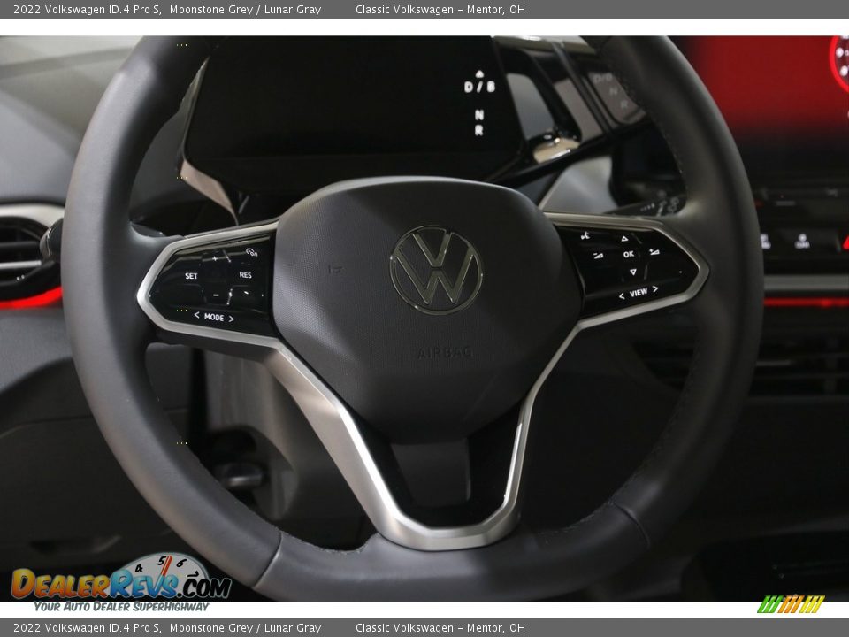 2022 Volkswagen ID.4 Pro S Steering Wheel Photo #7