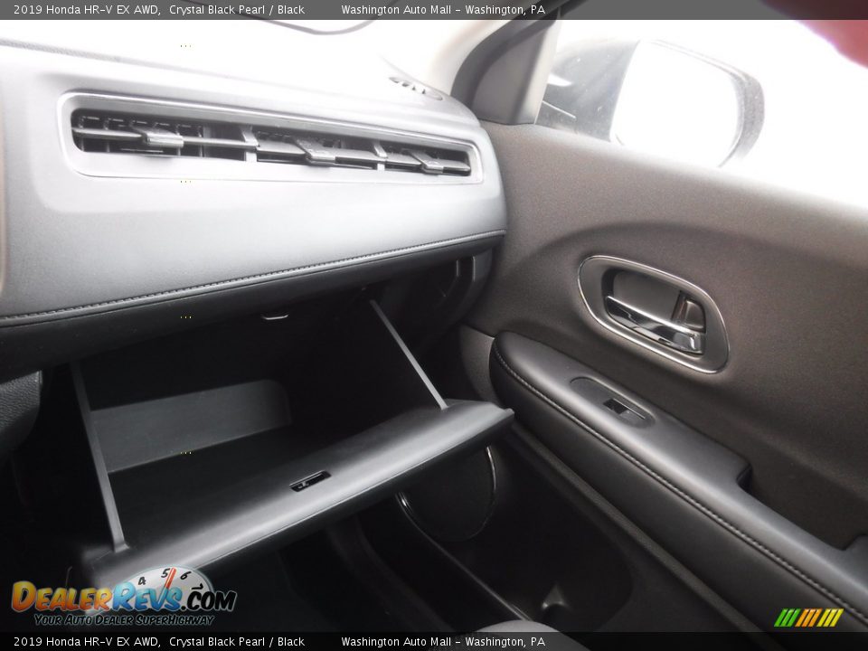 2019 Honda HR-V EX AWD Crystal Black Pearl / Black Photo #26