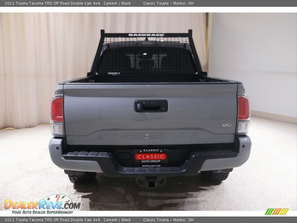 2021 Toyota Tacoma TRD Off Road Double Cab 4x4 Cement / Black Photo #18