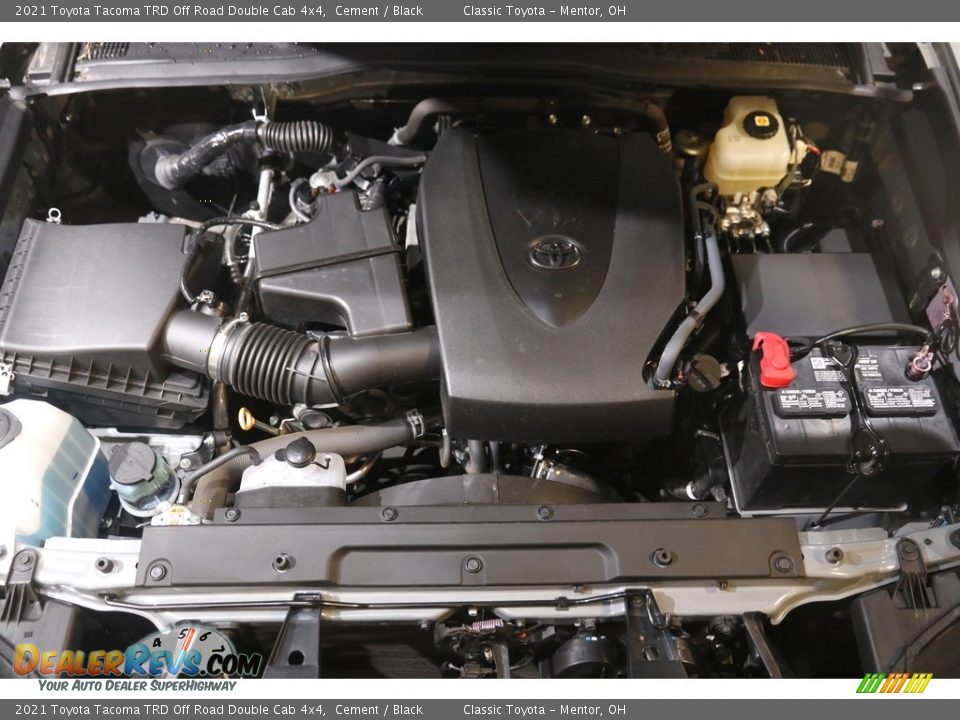 2021 Toyota Tacoma TRD Off Road Double Cab 4x4 Cement / Black Photo #19