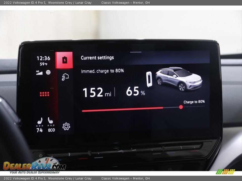 Controls of 2022 Volkswagen ID.4 Pro S Photo #13
