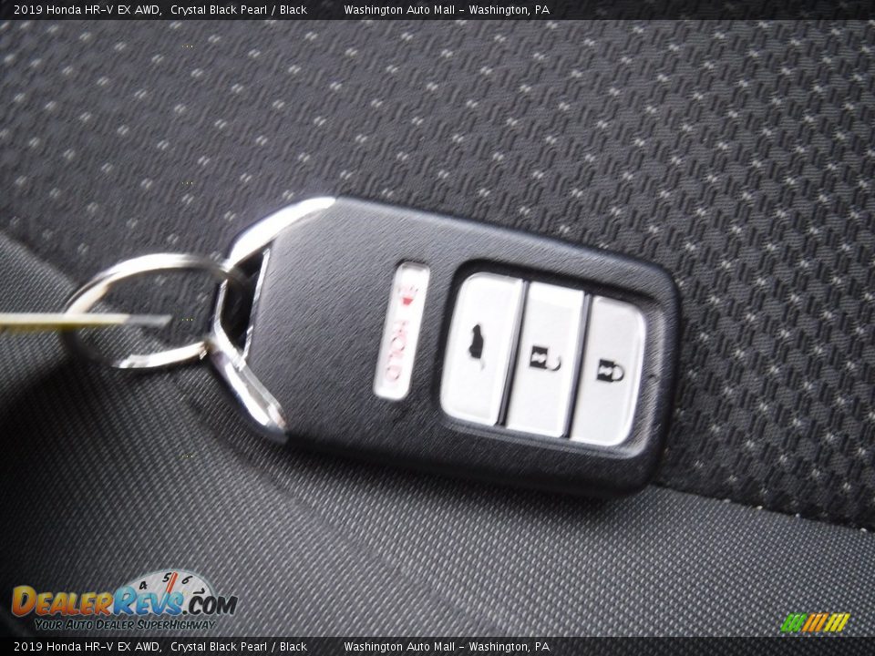 2019 Honda HR-V EX AWD Crystal Black Pearl / Black Photo #30