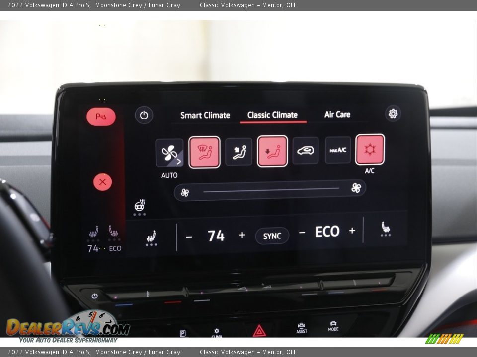 Controls of 2022 Volkswagen ID.4 Pro S Photo #14
