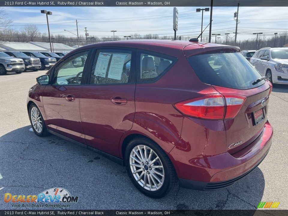 2013 Ford C-Max Hybrid SE Ruby Red / Charcoal Black Photo #2