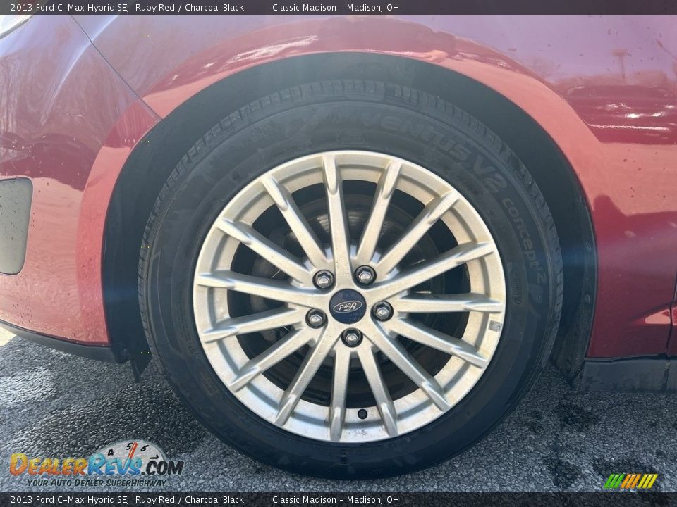 2013 Ford C-Max Hybrid SE Ruby Red / Charcoal Black Photo #5