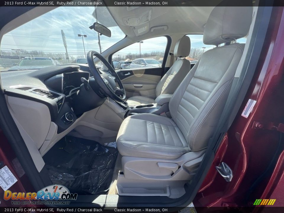 2013 Ford C-Max Hybrid SE Ruby Red / Charcoal Black Photo #6