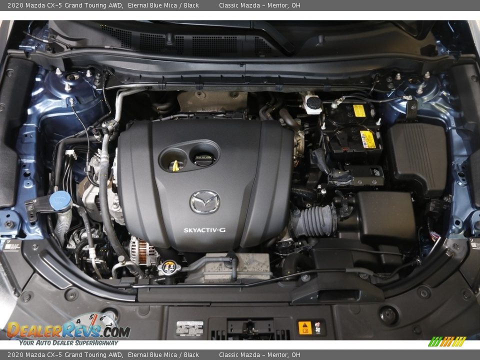 2020 Mazda CX-5 Grand Touring AWD Eternal Blue Mica / Black Photo #19