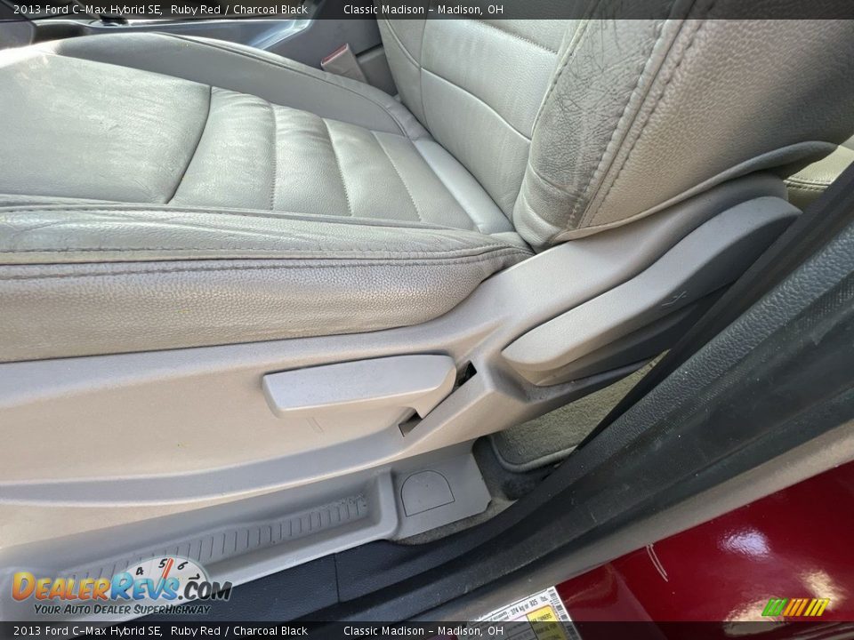 2013 Ford C-Max Hybrid SE Ruby Red / Charcoal Black Photo #7