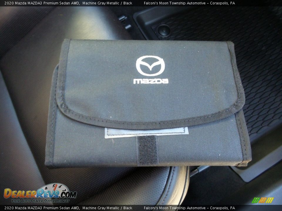 2020 Mazda MAZDA3 Premium Sedan AWD Machine Gray Metallic / Black Photo #14