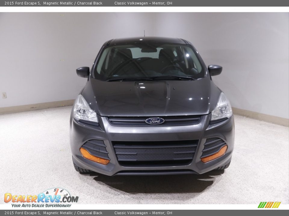 2015 Ford Escape S Magnetic Metallic / Charcoal Black Photo #2