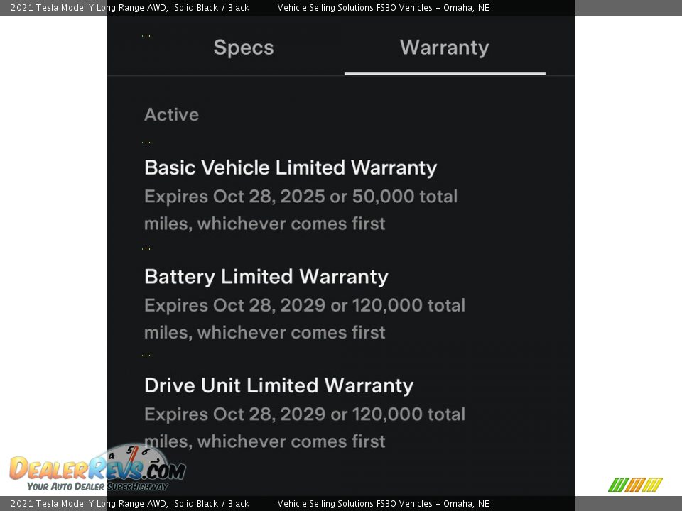 2021 Tesla Model Y Long Range AWD Solid Black / Black Photo #6