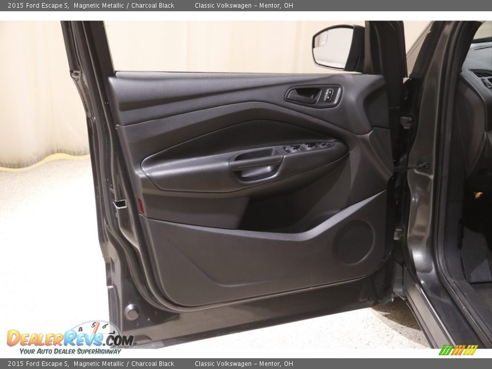 2015 Ford Escape S Magnetic Metallic / Charcoal Black Photo #4