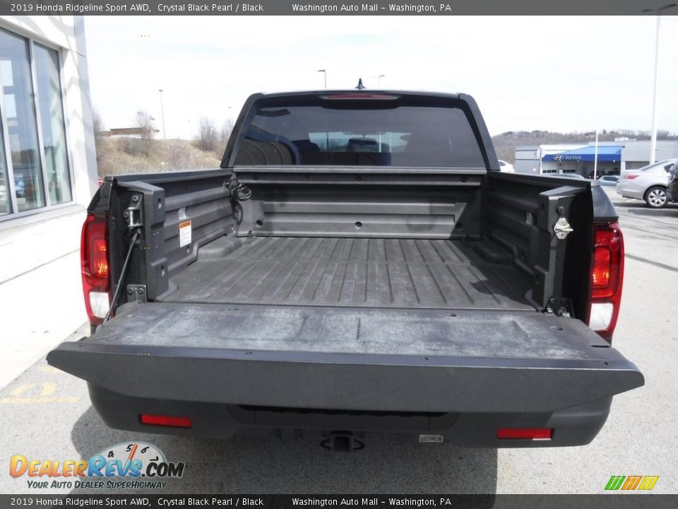 2019 Honda Ridgeline Sport AWD Crystal Black Pearl / Black Photo #12