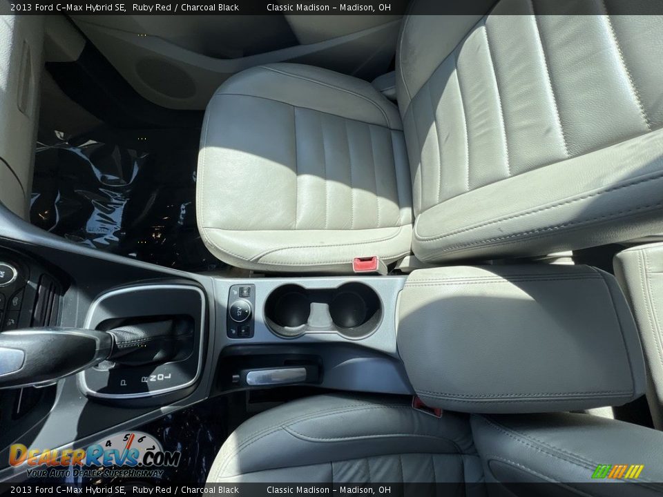 2013 Ford C-Max Hybrid SE Ruby Red / Charcoal Black Photo #14