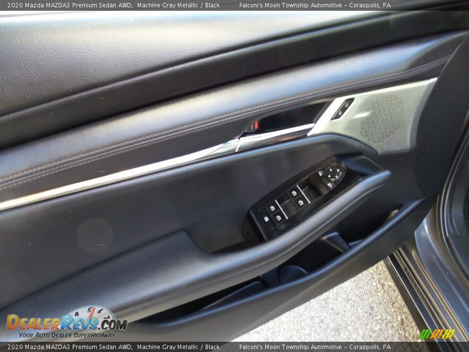 2020 Mazda MAZDA3 Premium Sedan AWD Machine Gray Metallic / Black Photo #20