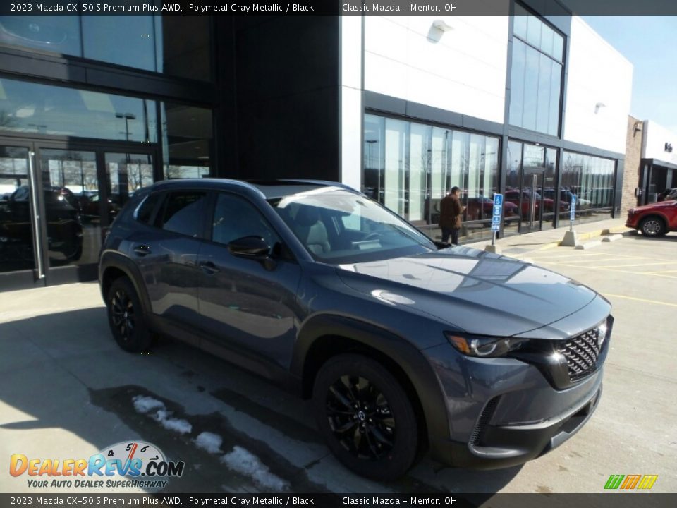 2023 Mazda CX-50 S Premium Plus AWD Polymetal Gray Metallic / Black Photo #1