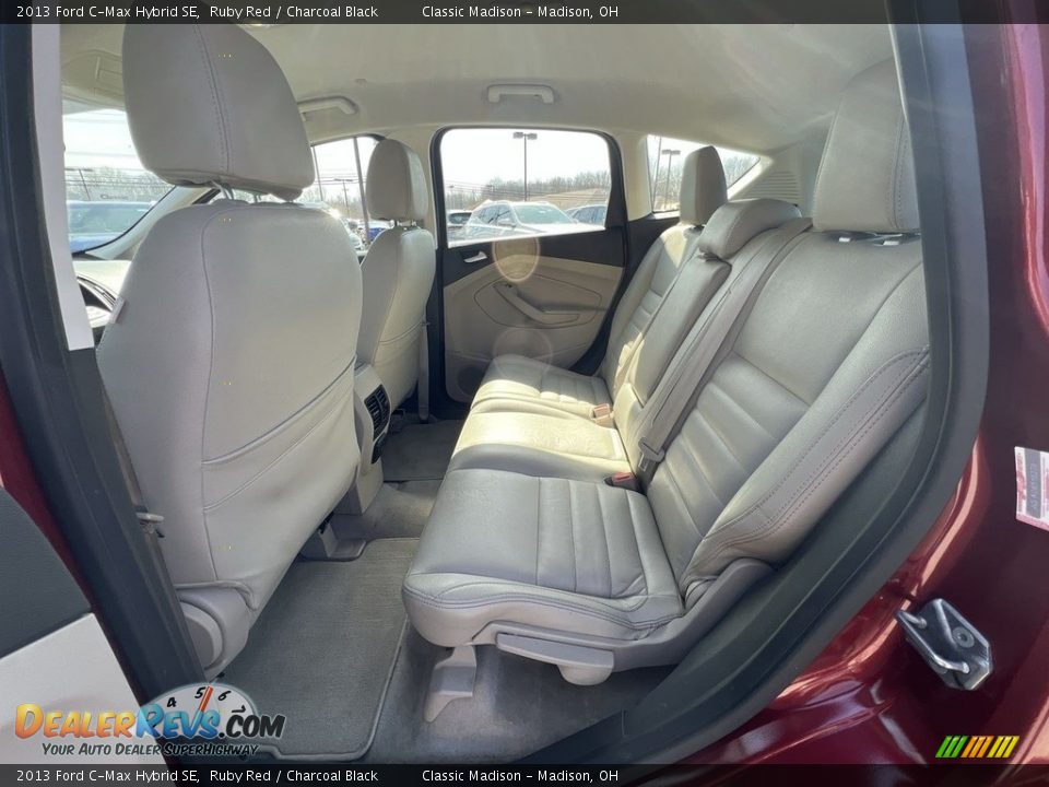 2013 Ford C-Max Hybrid SE Ruby Red / Charcoal Black Photo #15