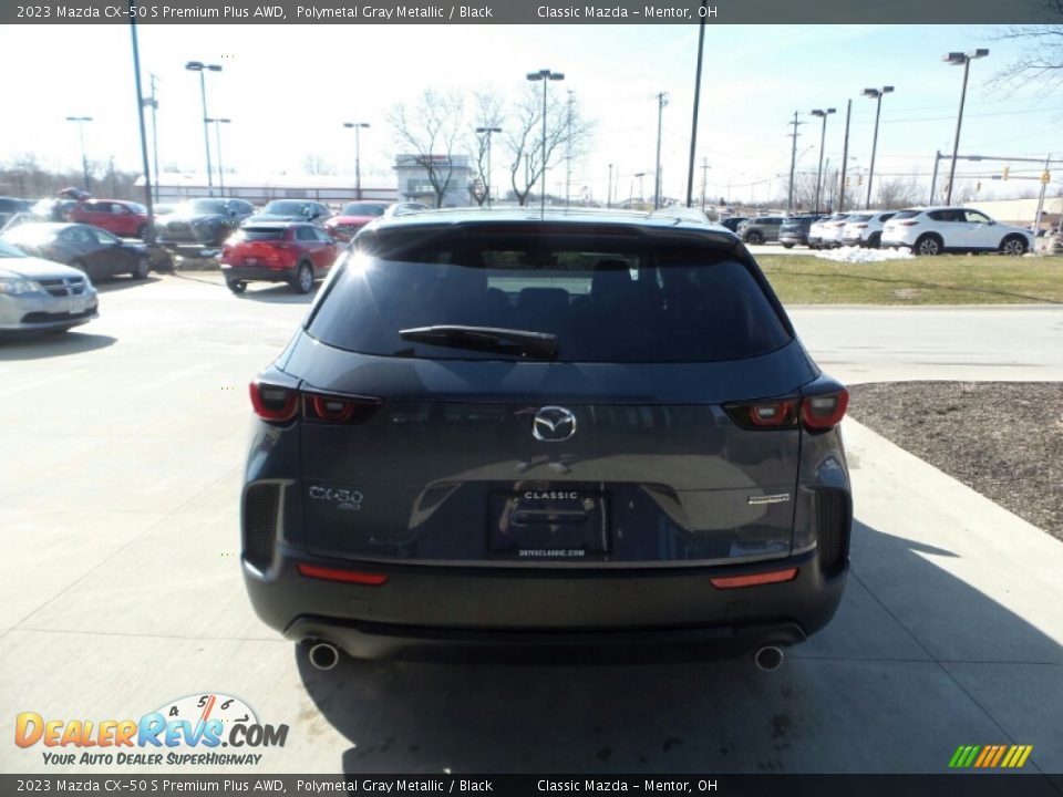 2023 Mazda CX-50 S Premium Plus AWD Polymetal Gray Metallic / Black Photo #5