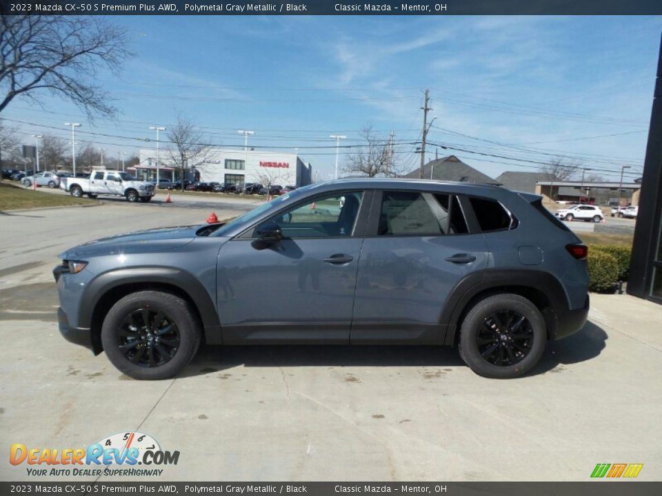 2023 Mazda CX-50 S Premium Plus AWD Polymetal Gray Metallic / Black Photo #6
