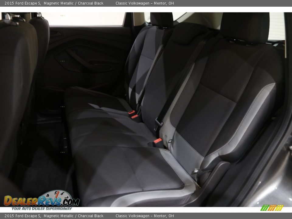 2015 Ford Escape S Magnetic Metallic / Charcoal Black Photo #16