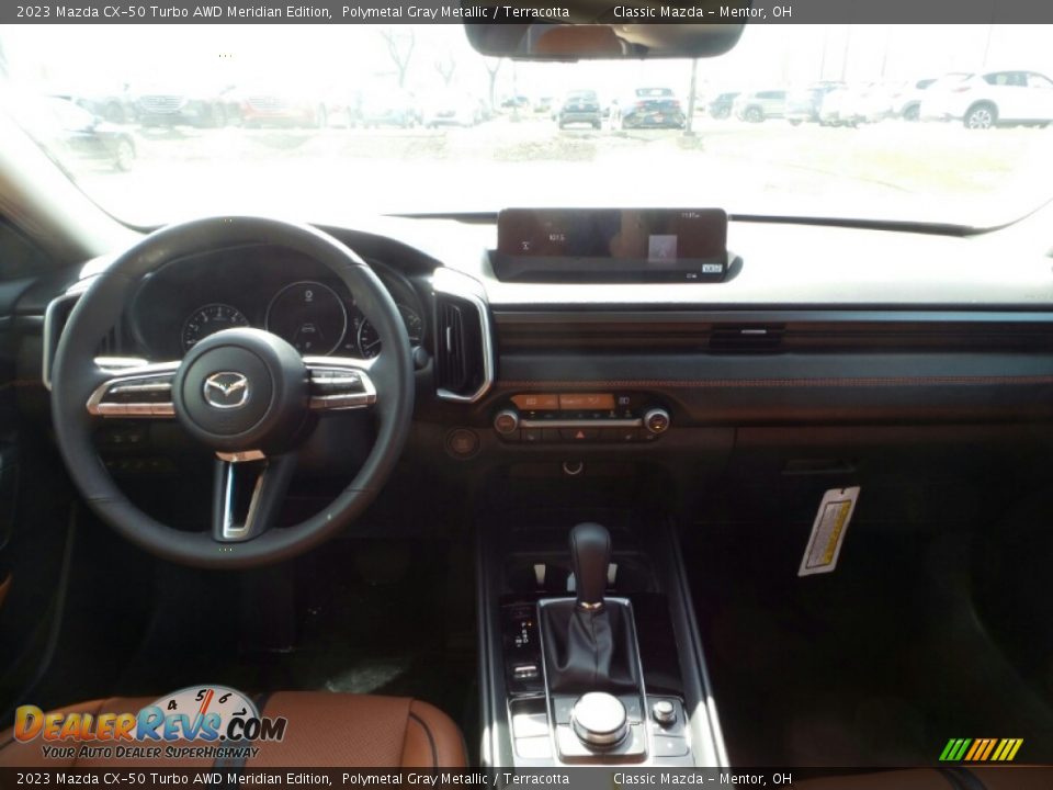 2023 Mazda CX-50 Turbo AWD Meridian Edition Polymetal Gray Metallic / Terracotta Photo #3