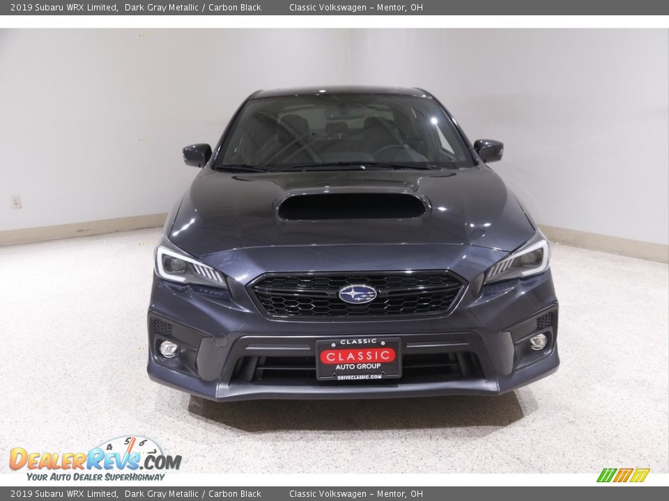 2019 Subaru WRX Limited Dark Gray Metallic / Carbon Black Photo #2