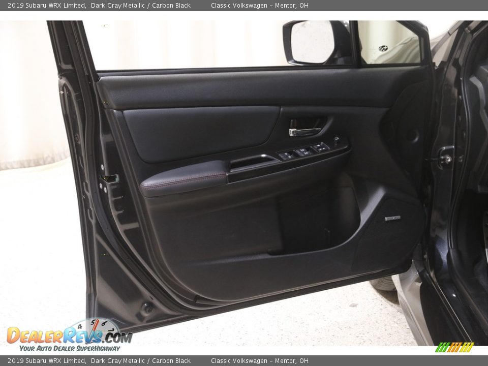 2019 Subaru WRX Limited Dark Gray Metallic / Carbon Black Photo #4