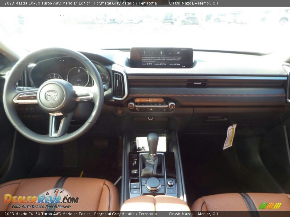 2023 Mazda CX-50 Turbo AWD Meridian Edition Polymetal Gray Metallic / Terracotta Photo #3