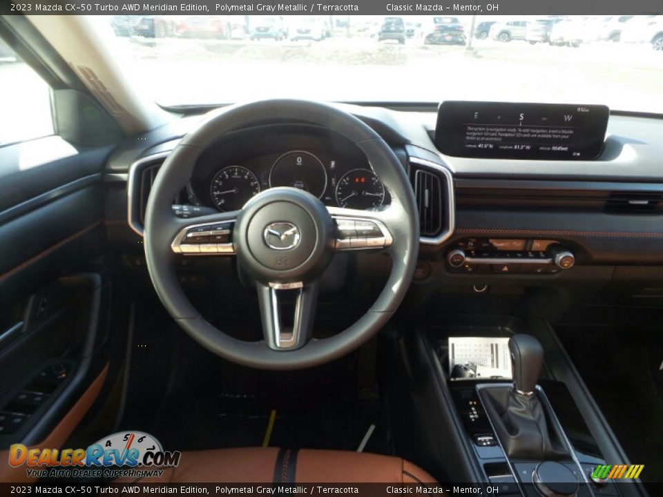 2023 Mazda CX-50 Turbo AWD Meridian Edition Polymetal Gray Metallic / Terracotta Photo #4