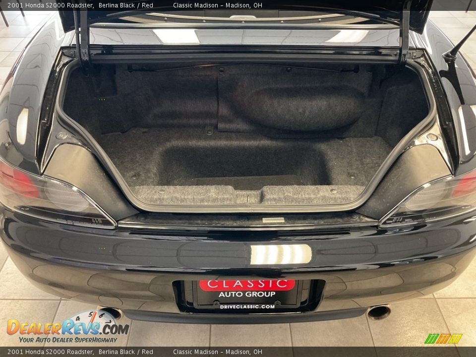 2001 Honda S2000 Roadster Berlina Black / Red Photo #11