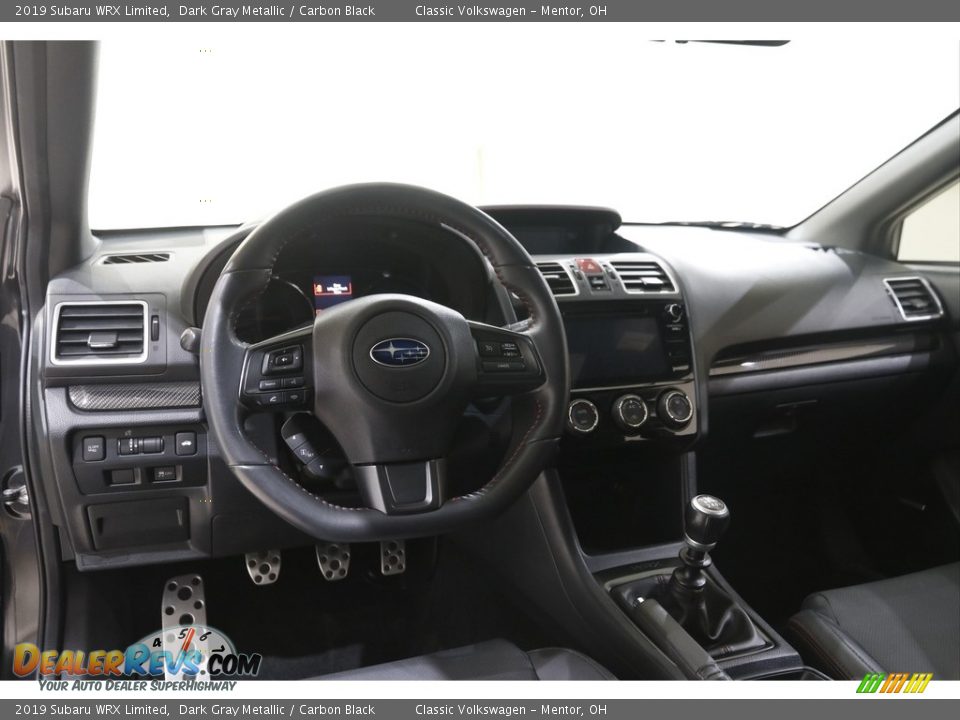 2019 Subaru WRX Limited Dark Gray Metallic / Carbon Black Photo #6
