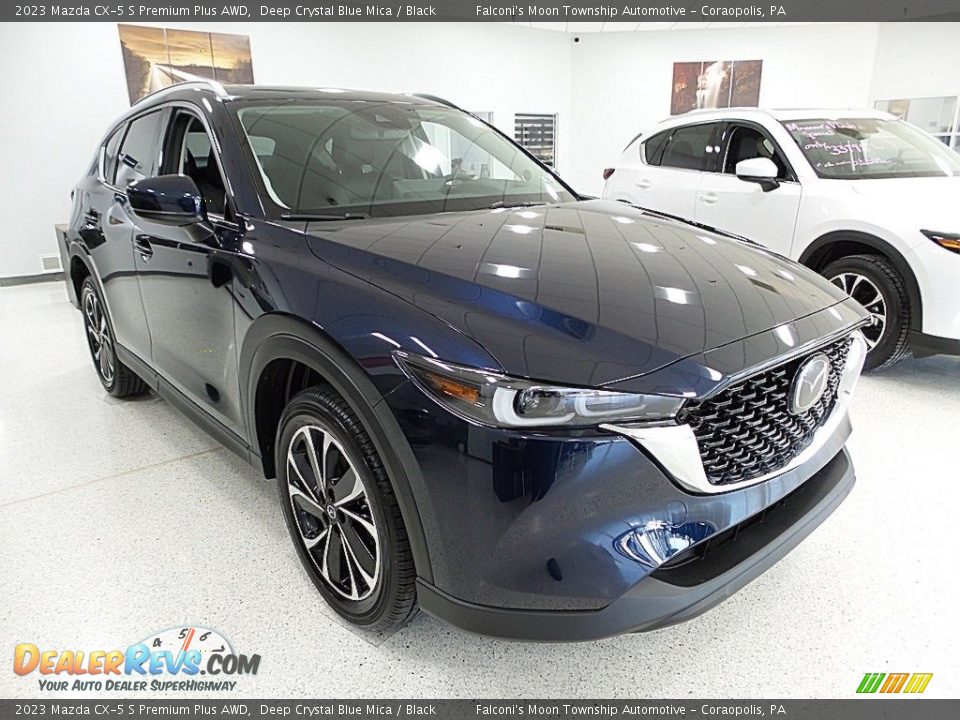 Deep Crystal Blue Mica 2023 Mazda CX-5 S Premium Plus AWD Photo #8