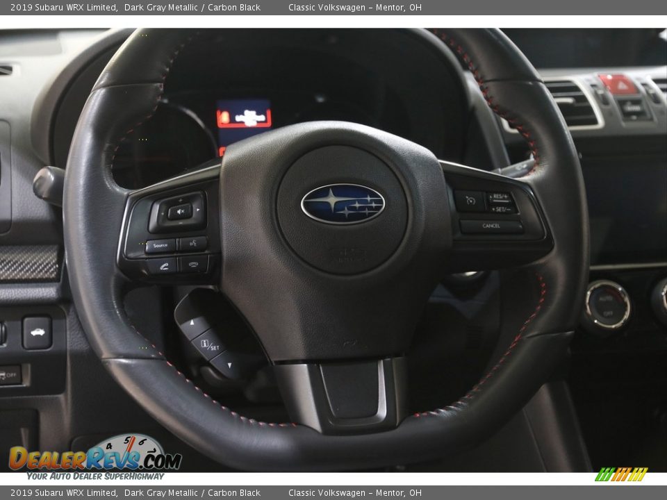 2019 Subaru WRX Limited Dark Gray Metallic / Carbon Black Photo #7