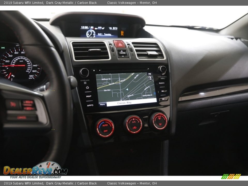 2019 Subaru WRX Limited Dark Gray Metallic / Carbon Black Photo #9
