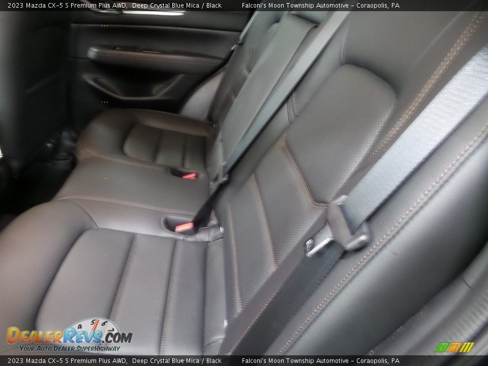 Rear Seat of 2023 Mazda CX-5 S Premium Plus AWD Photo #11