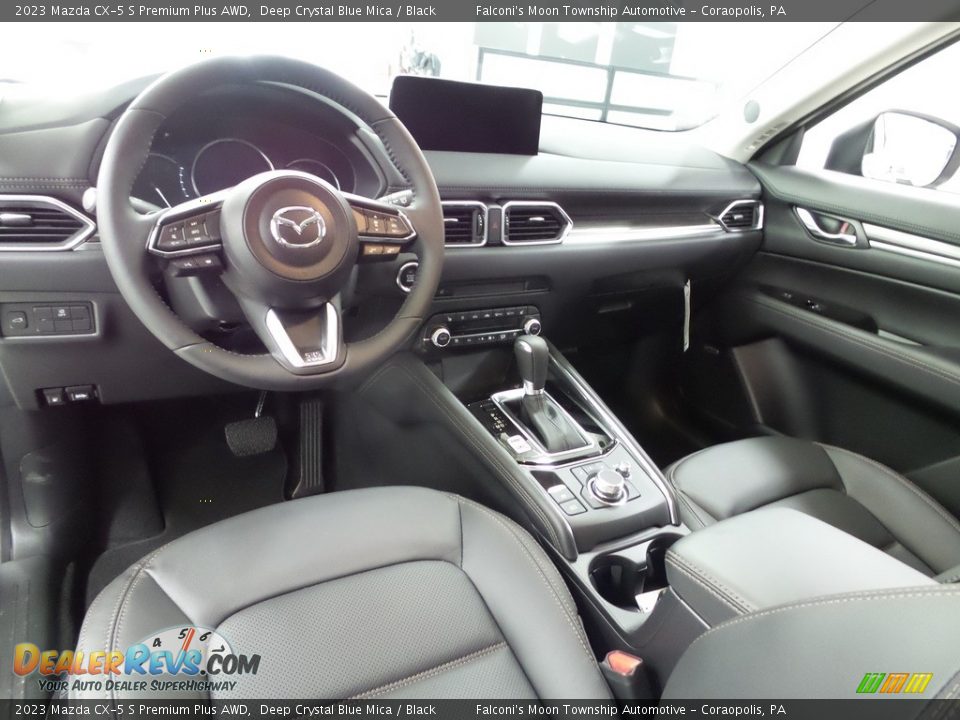 Black Interior - 2023 Mazda CX-5 S Premium Plus AWD Photo #12