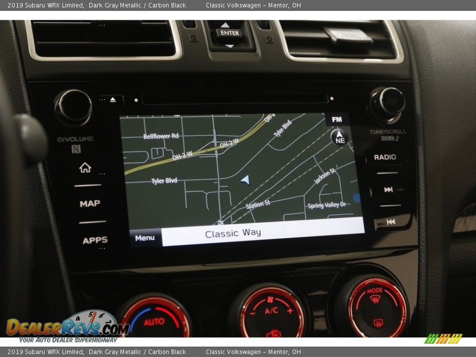 2019 Subaru WRX Limited Dark Gray Metallic / Carbon Black Photo #15