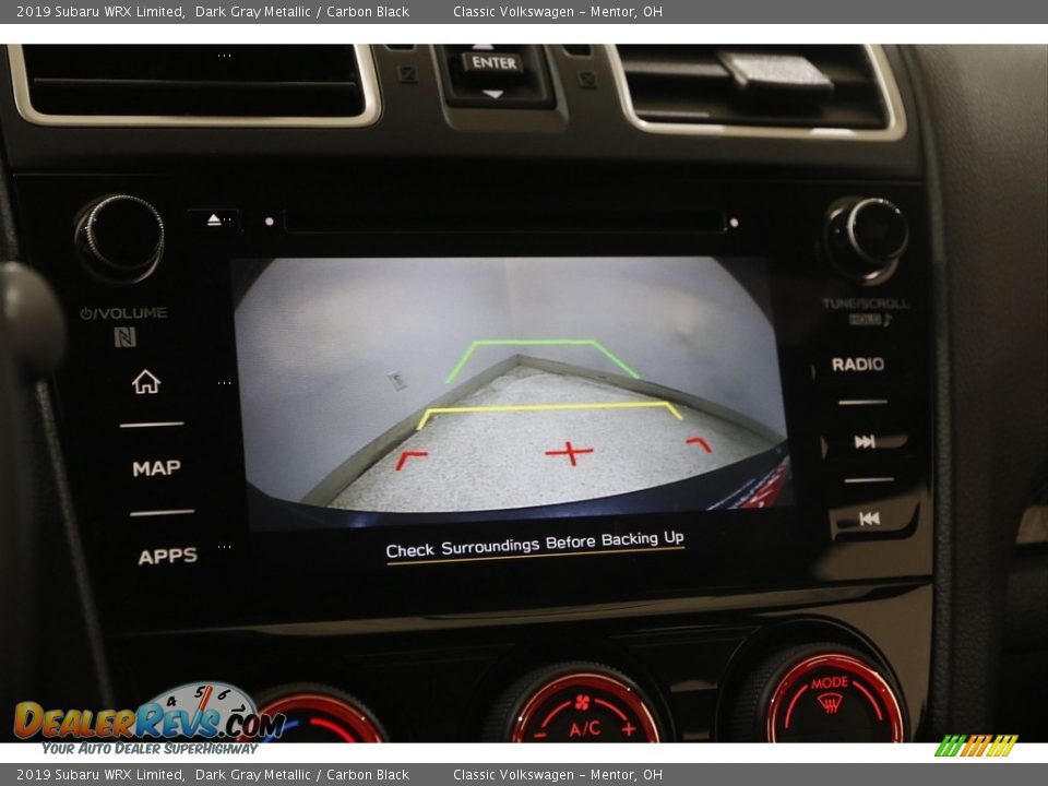 2019 Subaru WRX Limited Dark Gray Metallic / Carbon Black Photo #18